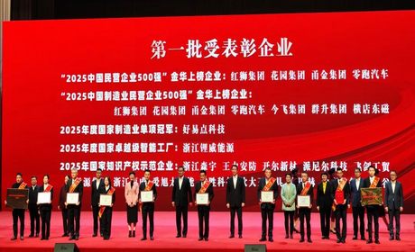 喜报｜全市企业创新发展大会隆重举行，今飞控股集团荣获多项荣誉